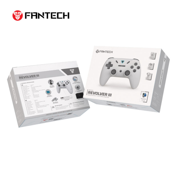 Joypad wireless Fantech WGP12S Revolver III sivi - G223250