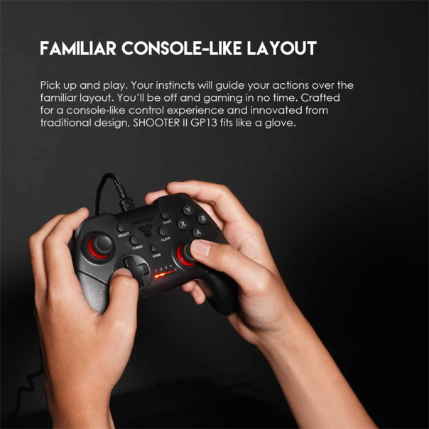 Joypad wireless Fantech WGP13 Shooter II crni - G97850
