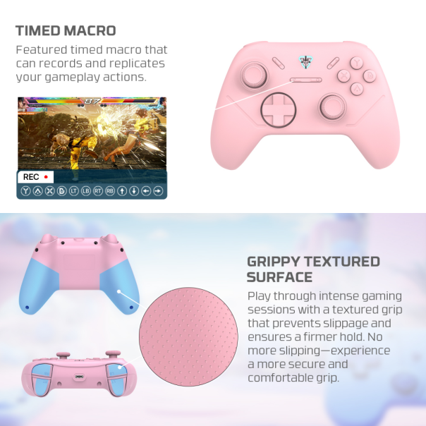 Joypad wireless Fantech WGP13S Revolver III Sakura - 219688