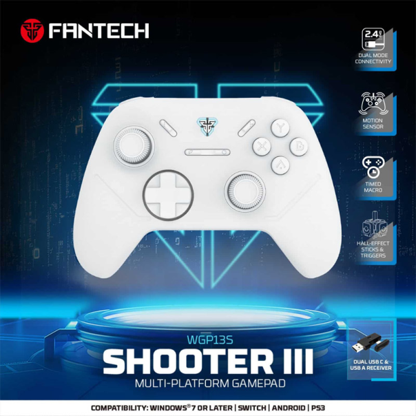 Joypad wireless Fantech WGP13S Shooter III beli - G217306