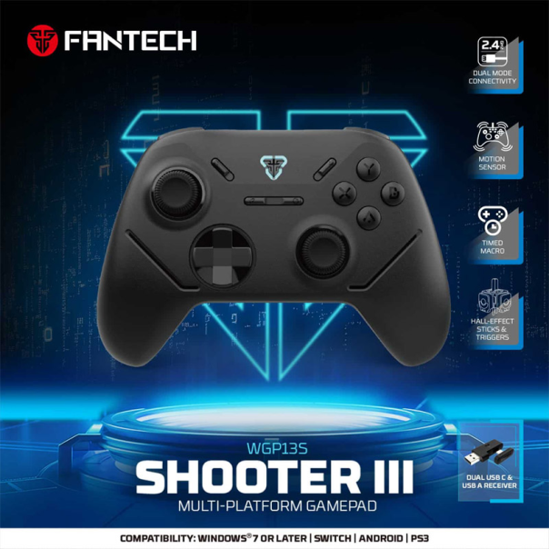 Joypad wireless Fantech WGP13S Shooter III crni - G217305