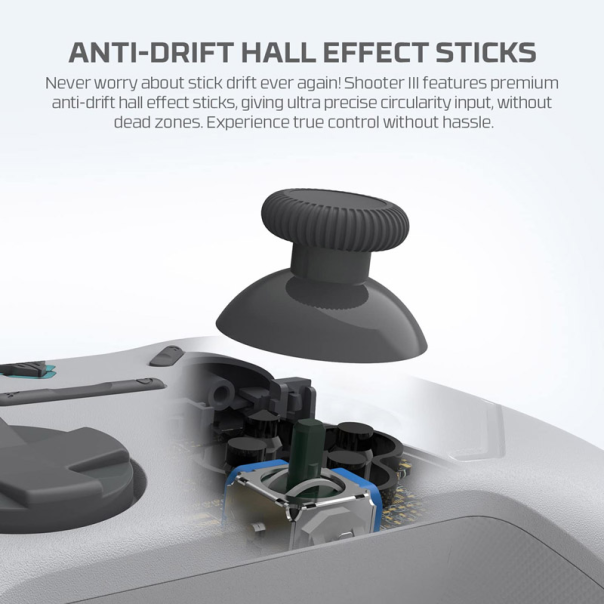 Joypad wireless Fantech WGP13s Shooter III Super Maxfit sivi - G220827