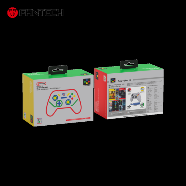 Joypad wireless Fantech WGP13S shooter III Super Maxfit sivi - 220827