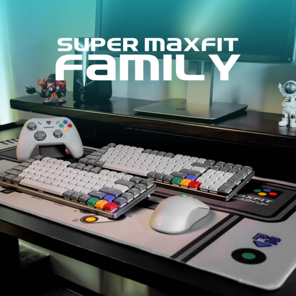 Joypad wireless Fantech WGP13S shooter III Super Maxfit sivi - 220827