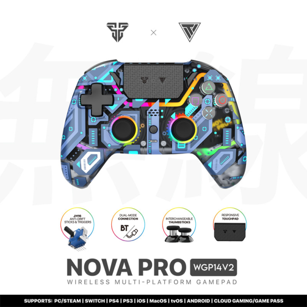 Joypad wireless Fantech WGP14V2 NOVA PRO multiplatform plavi - G218223