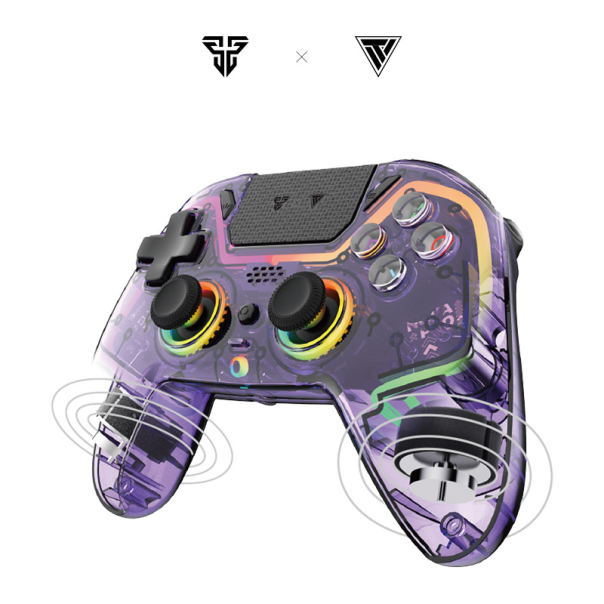Joypad wireless Fantech WGP14V2 NOVA PRO multiplatform RGB CLEAR ljubicasti - G218221