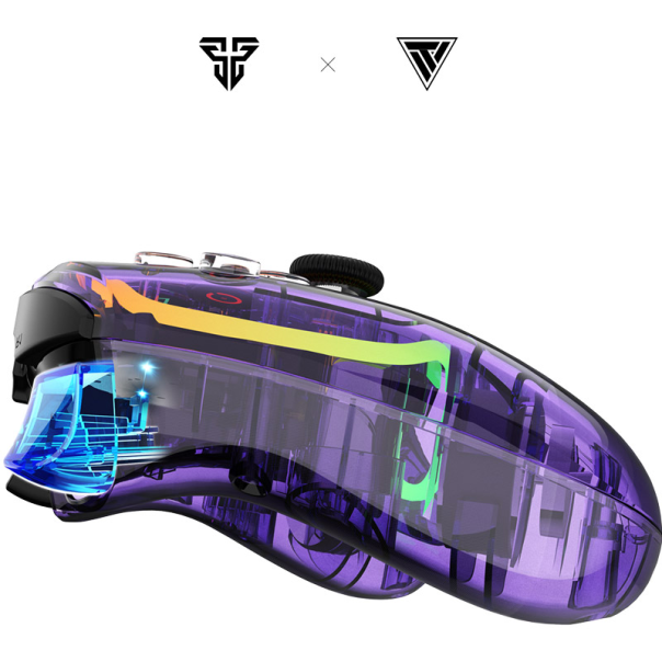 Joypad wireless Fantech WGP14V2 NOVA PRO multiplatform RGB CLEAR ljubicasti - G218221