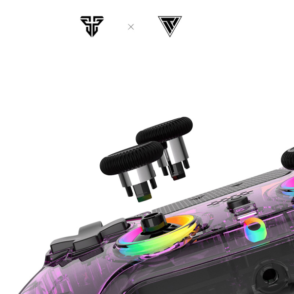Joypad wireless Fantech WGP14V2 NOVA PRO multiplatform RGB CLEAR ljubicasti - G218221
