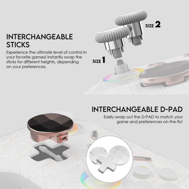 Joypad wireless Fantech WGP15 EOS PRO multiplatform RGB beli - G213461