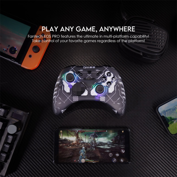 Joypad wireless Fantech WGP15 EOS PRO multiplatform RGB crni - G213460