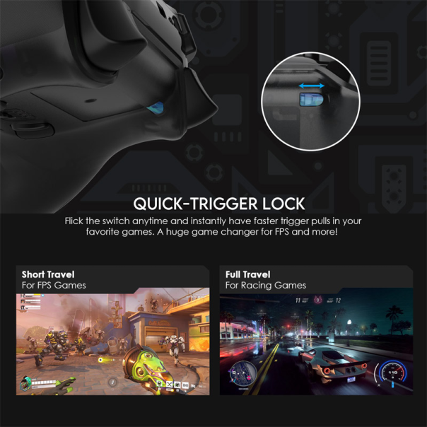 Joypad wireless Fantech WGP15 EOS PRO multiplatform RGB plavi - G213462