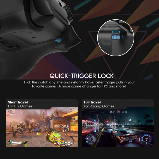 Joypad wireless Fantech WGP15 EOS PRO multiplatform RGB rinbow - G213463