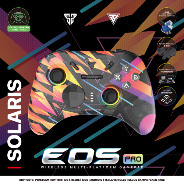 Joypad wireless Fantech WGP15 EOS PRO multiplatform RGB rinbow - G213463