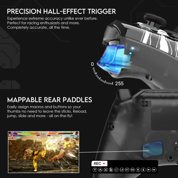 Joypad wireless Fantech WGP15 EOS PRO ORION multiplatform RGB crni - 218225