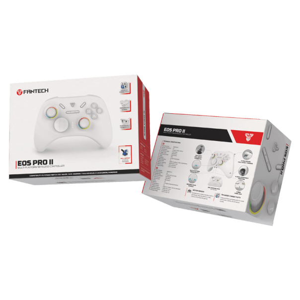 Joypad wireless Fantech WGP15V2 EOS PRO II multiplatform RGB beli - G222345