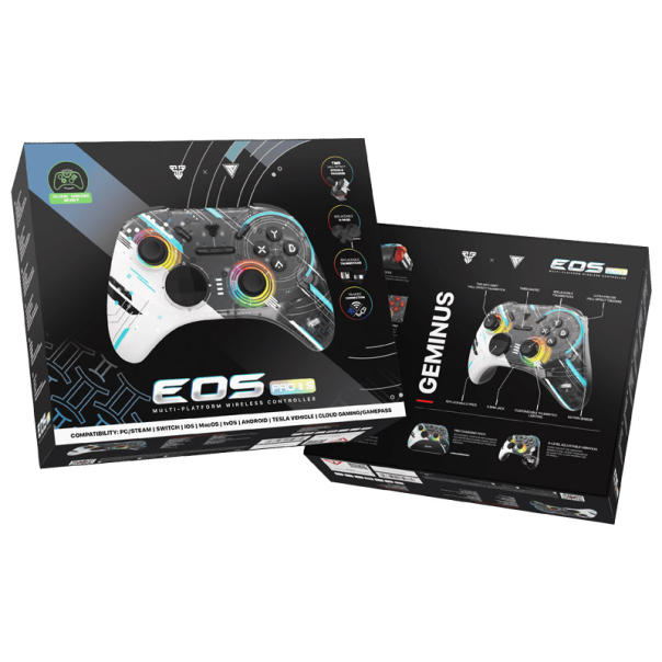 Joypad wireless Fantech WGP15V2S EOS PRO II S Geminus multiplatform RGB crnii - G222347