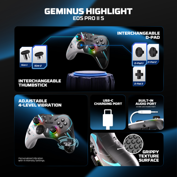 FANTECH Džojstik Eos Pro II Gemnius WGP15V2 - 222347