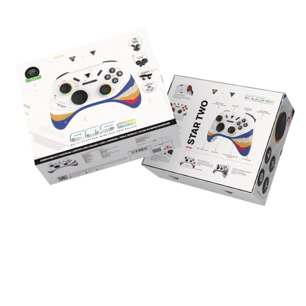 Joypad wireless Fantech WGP15V2S EOS PRO II S Start Two multiplatform RGB beli - G222348