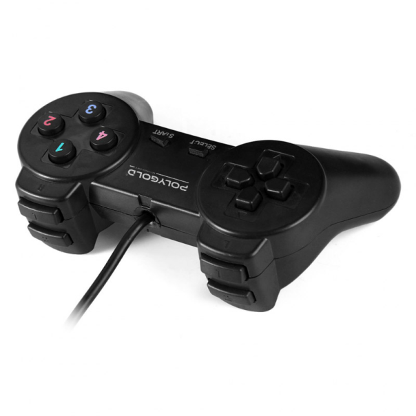 Joypad za PC Polygold žicani crni - 94244