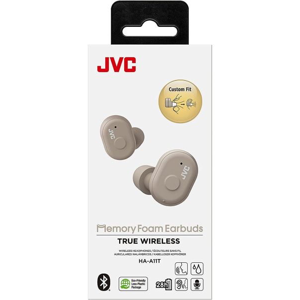 JVC Bluetooth slušalice HA-A11T-TNE, bež - 17767