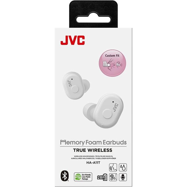 JVC Bluetooth slušalice HA-A11T-WNE, bela - 17768-1