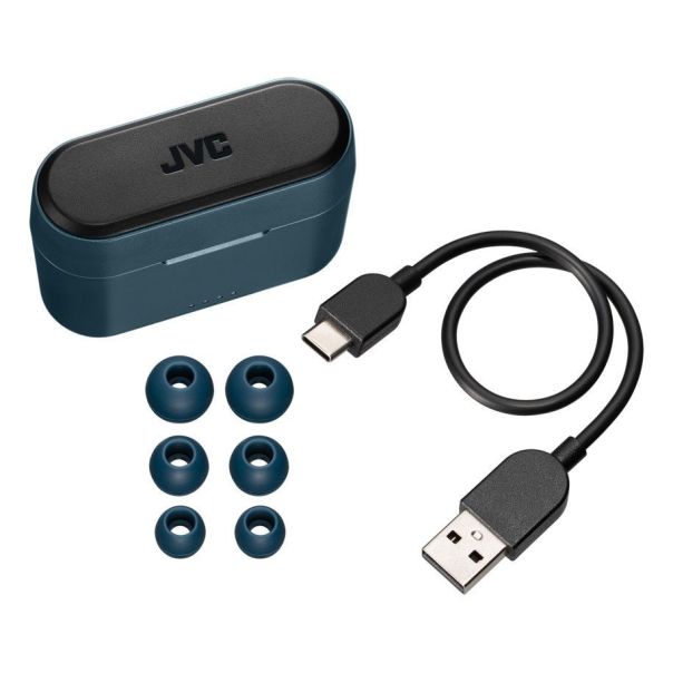 JVC Bluetooth slušalice HA-A9T-AE, plava - 17582
