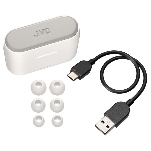 JVC Bluetooth slušalice HA-A9T-WE, bela - 17584