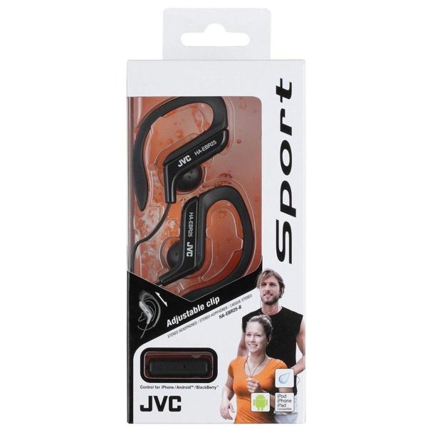JVC Slušalice za telefon HA-EBR25-BE, crna - 14611