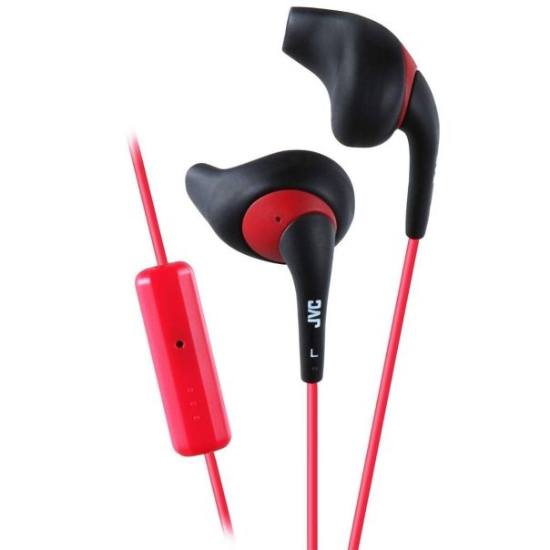 JVC Slušalice za telefon HA-ENR15-BRE, crna/crvena - 14616