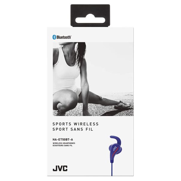 JVC Bluetooth slušalice HA-ET50BT-AE, plava - 15613