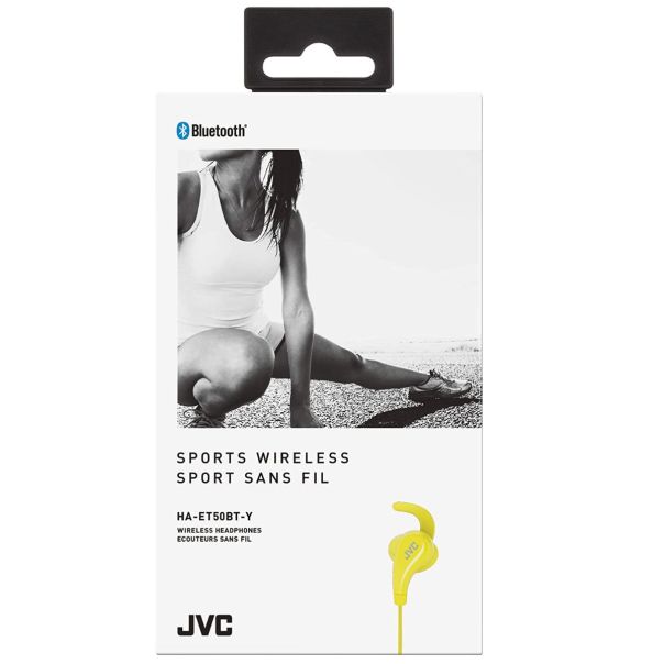 JVC Bluetooth slušalice HA-ET50BT-YE, žuta - 15615