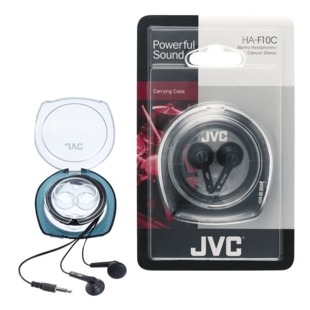 JVC Slušalice za telefon HA-F10C-EN, crna - 4874-1