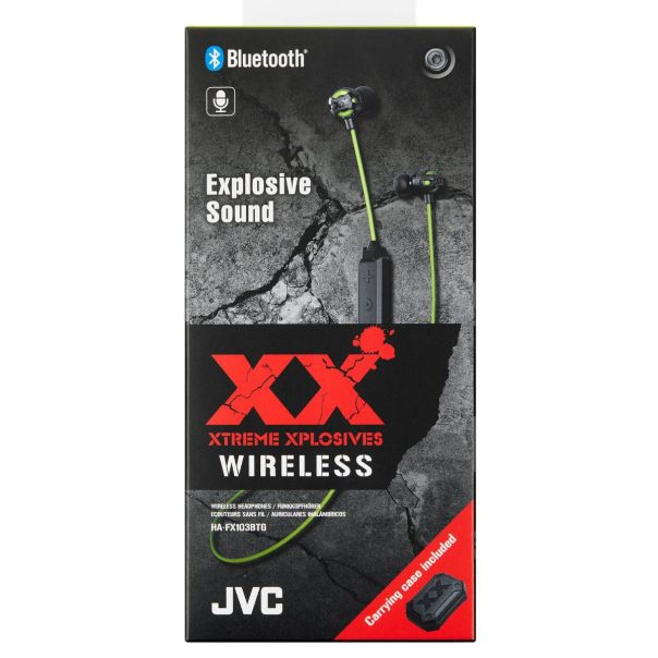 JVC Bluetooth slušalice HA-FX103BT-GE, zelena - 15618