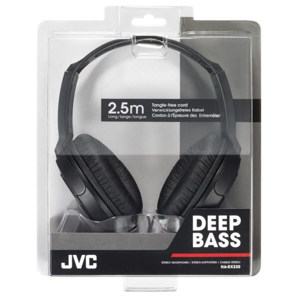 JVC Slušalice za telefon HA-RX330E, crna - 14614-1