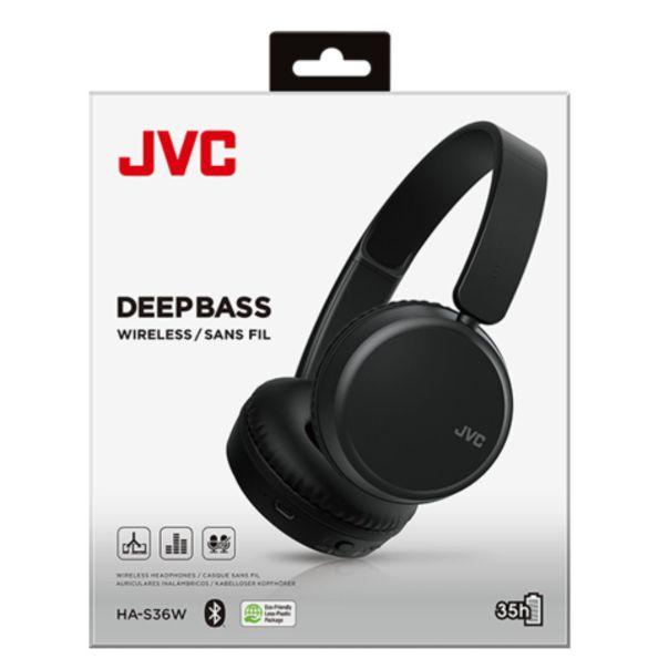 JVC Bluetooth slušalice HA-S36W-B, crna - 19342
