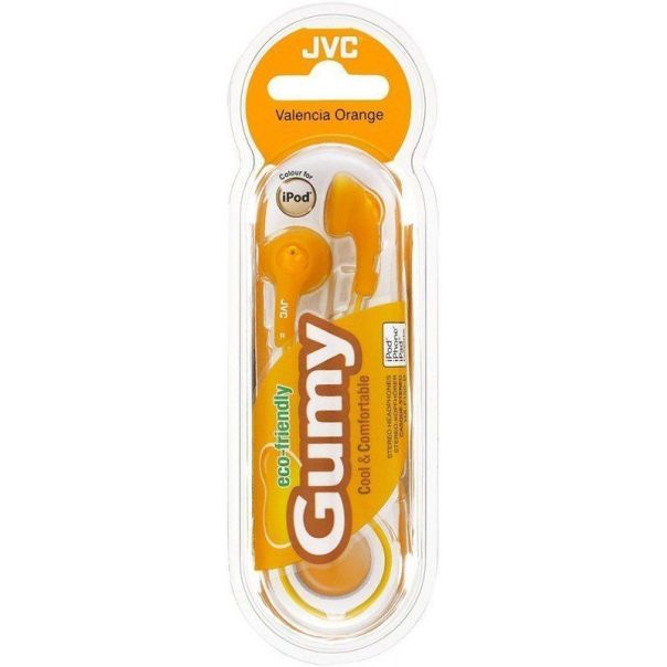 JVC Slušalice za telefon HA-F150-D-E, narandžasta - 5476-1