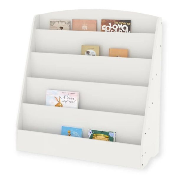 KINDER HOME decija polica za knjige I igracke bela - JVTR-3241