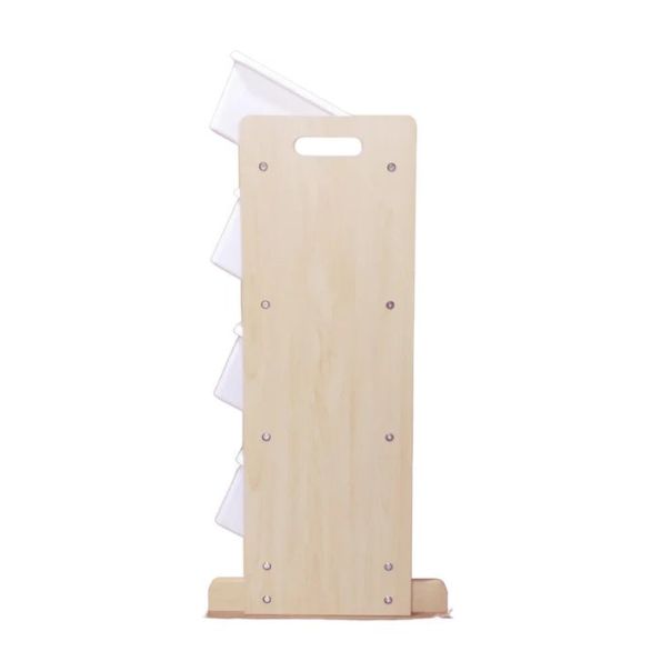 KINDER HOME Dečija drvena polica bela - JVTR-3278