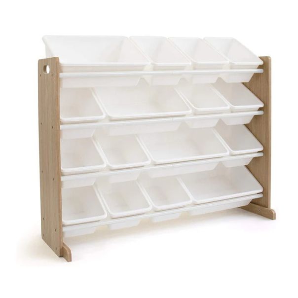 KINDER HOME Dečija drvena polica bela - JVTR-3278