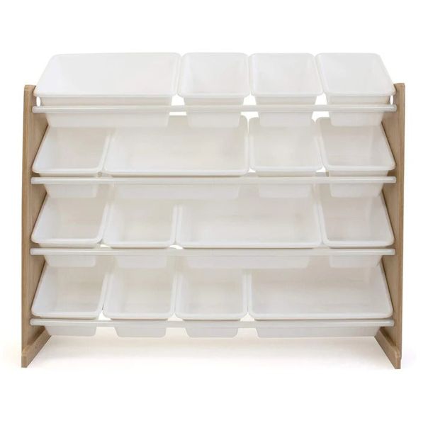 KINDER HOME Dečija drvena polica bela - JVTR-3278