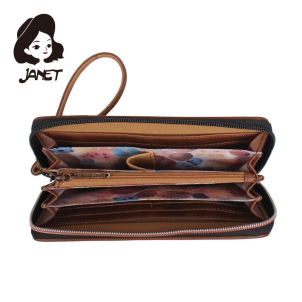 JANET FLOWERY CITY Novčanik damski JW-003B 20x3x10.5 - JW-003B NS34305