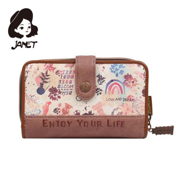 JANET TOUR OF ROME Novčanik JW-004B 15x4x9.5 - JW-004B NS34275