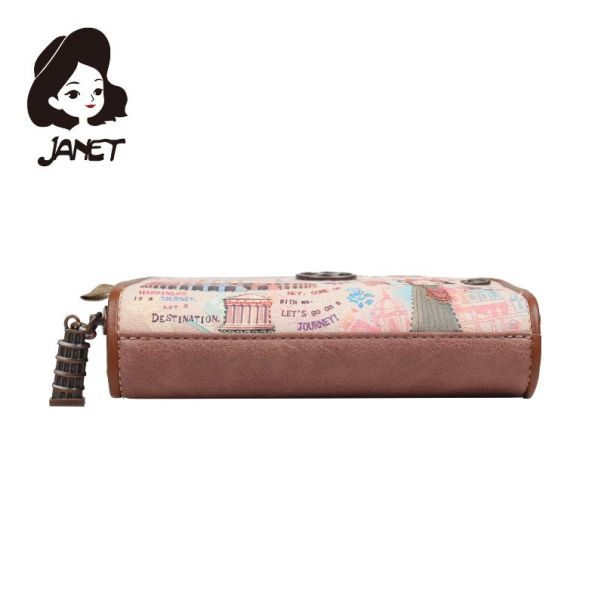 JANET TOUR OF ROME Novčanik JW-004B 15x4x9.5 - JW-004B NS34275