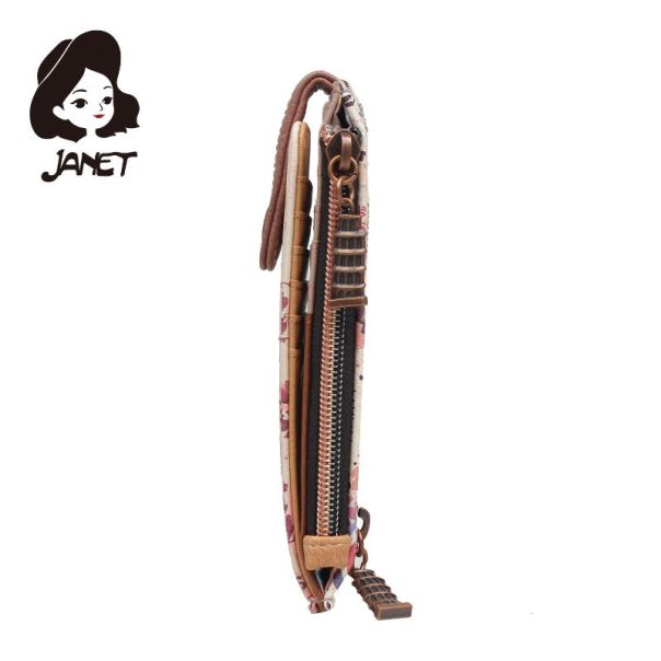 JANET TOUR OF ROME Novčanik JW-007C 2025  9x2x16 - JW-007C NS34278