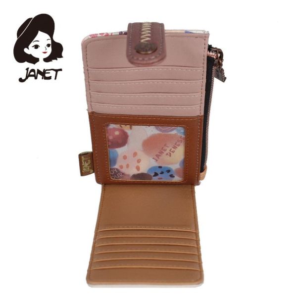 JANET TOUR OF ROME Novčanik JW-007C 2025  9x2x16 - JW-007C NS34278