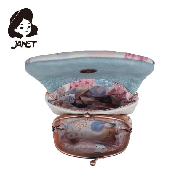 JANET FLOWERY CITY Novčanik damski JW-011A 2025 11x4x10 - JW-011A NS34304