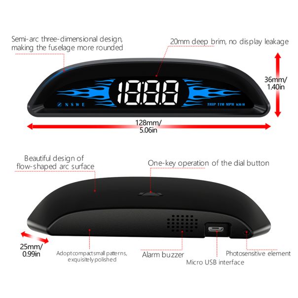 HUD uredjaj za automobil G2 - EP2915665