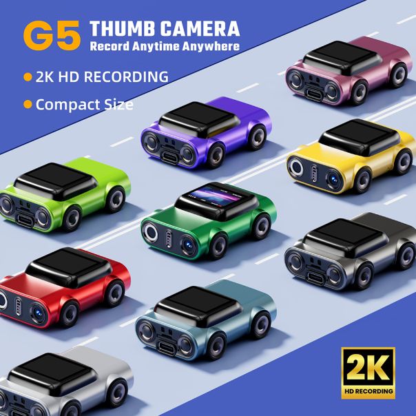 Mini kamera G5 THUMB, siva - EP3212373