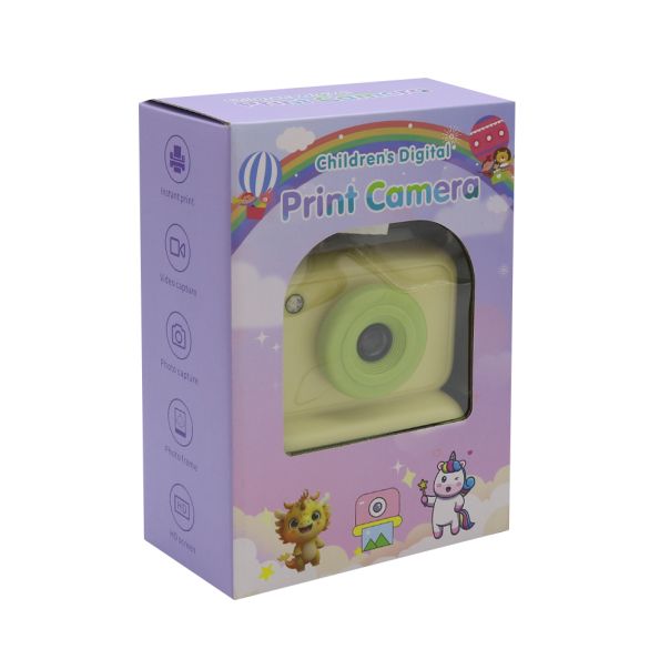 Mini kamera printer Q10 + papir za stampanje fotografija zelena - EP3148163