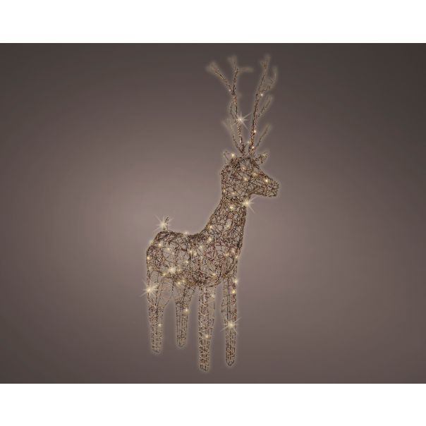 LUMINEO Dekorativna figura jelen 48 LED - KA491902